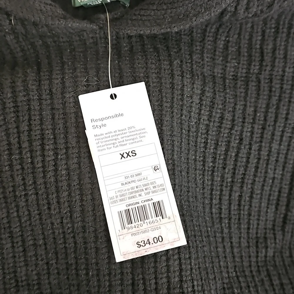 Wild Fable Women's Oversized Ribbed Hooded Pullover Sweater - Picture 6 of 7